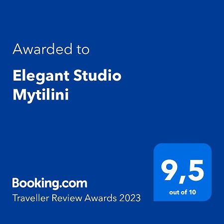 Elegant Studio Mytilini Apartamento Exterior foto